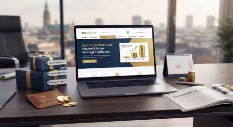 Flexibel und langfristig Vermögen aufbauen: „das-gold.de“ führt neuen Gold-Sparplan und smarte Invest-Pakete ein
