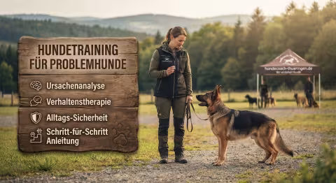 Spezialisierte Hilfe für Vierbeiner mit Ecken und Kanten: „hundecoach-thueringen.de“ startet neue Kategorie zum Thema Hundetraining für Problemhunde