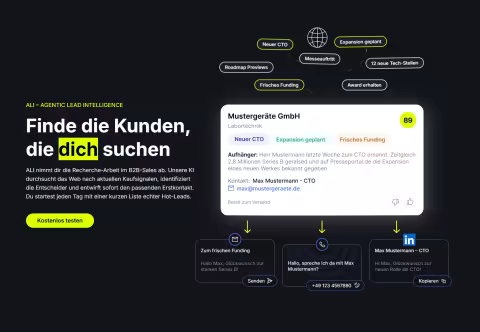 Lead-Recherche automatisieren mit ALI
